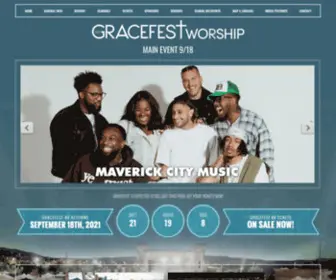 Gracefestav.com(Antelope Valleys Premier Music & Message Festival) Screenshot
