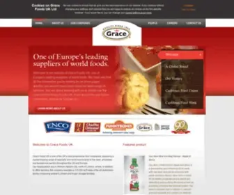 Gracefoodsukgroup.com(Grace Foods UK) Screenshot