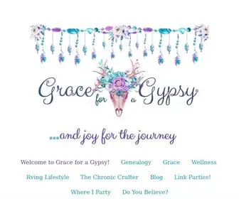 Graceforagypsy.com(Grace for a Gypsy) Screenshot