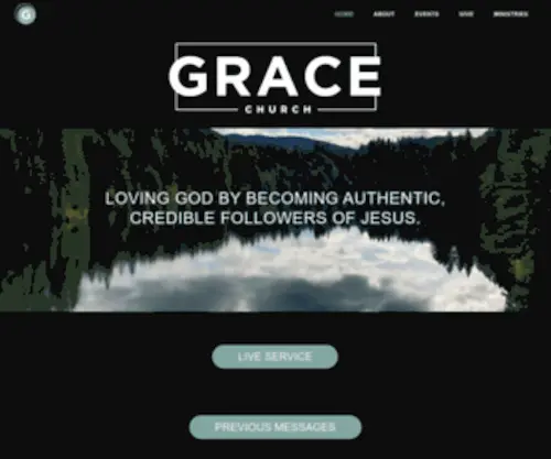 Gracefoursquare.org(Grace Church) Screenshot