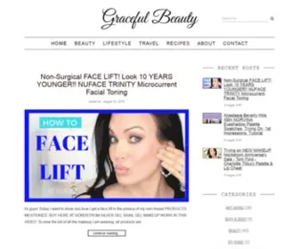 Gracefulbeautywithsheri.com(Beauty, Skincare, Lifestyle, Travel) Screenshot