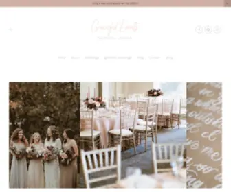 Gracefulevents.net(Graceful Events Wedding planners in Lake Geneva and Milwaukee areas) Screenshot