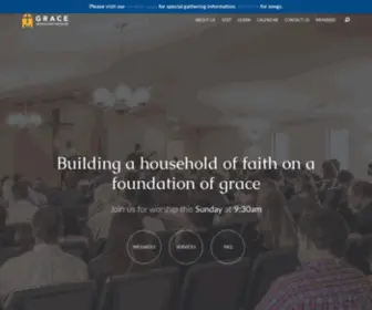 Graceheritage.org(Building a Household of Faith on a Foundation of Grace) Screenshot