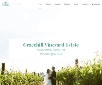 Gracehill.co.nz(Auckland Wedding Venue) Screenshot