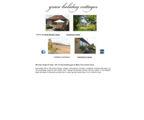 Graceholidaycottages.co.uk(Grace holiday cottages) Screenshot