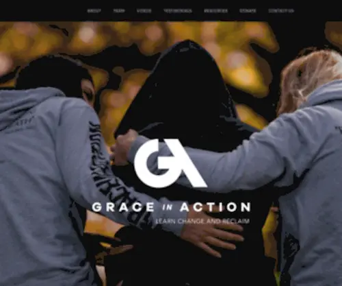 Graceinaction.international(Grace in Action) Screenshot