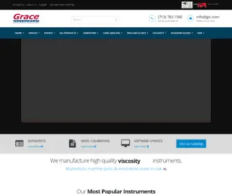 Graceinstrument.com(Grace Instrument Company) Screenshot