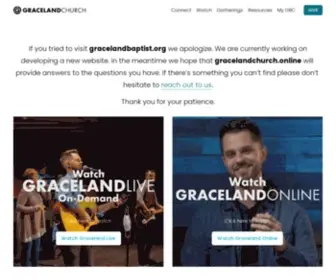 Gracelandbaptist.org(Graceland Baptist Church in New Albany) Screenshot