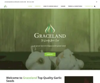 Gracelandgarlicseed.com(A great harvest starts with great seed) Screenshot