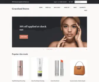 Gracelandstores.com(Graceland Stores) Screenshot