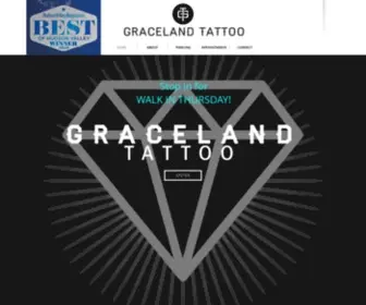 Gracelandtattoo.com(Graceland Tattoo Studio and Piercing in New York Dutchess County) Screenshot