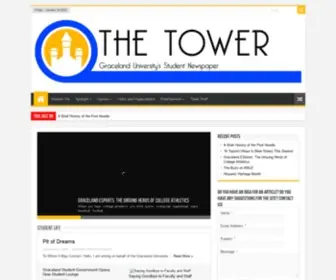 Gracelandtower.com(The Tower) Screenshot