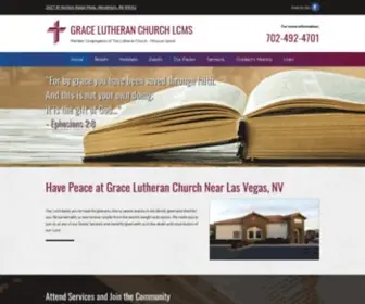 Gracelutheranhenderson.org(LCMS Grace Lutheran Church) Screenshot