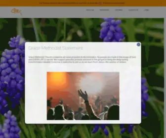 Gracemethodist.ca(GRACE METHODIST CHURCH) Screenshot