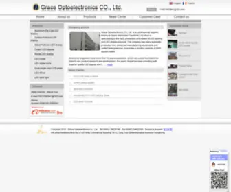 Graceoptoelectronics.com(LED Display) Screenshot