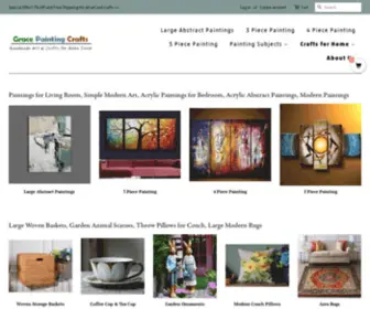 Gracepaintingcrafts.com(Grace Painting Crafts) Screenshot