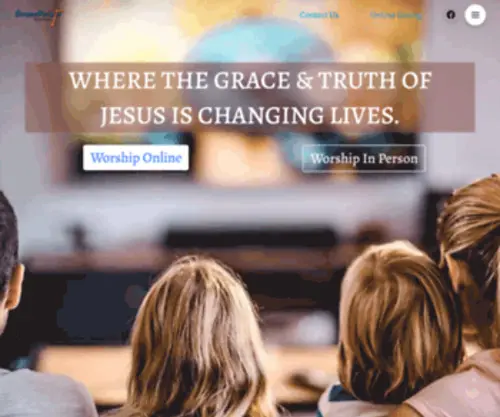 Gracepointebc.org(Where the Grace and Truth of Jesus) Screenshot