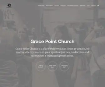 Gracepointvegas.com(A diverse church in Las Vegas) Screenshot