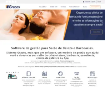 Graces.com.br(Sistema para Salão de Beleza) Screenshot