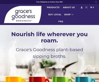 Gracesgoodness.com(Grace's Goodness) Screenshot