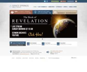 Gracespringsoc.org(Gracespringsoc) Screenshot