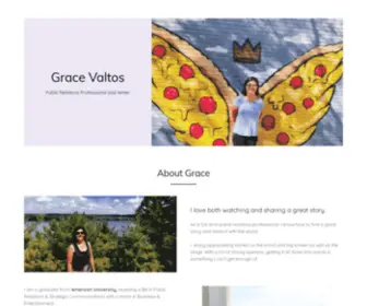 Gracevaltos.com(Grace Valtos) Screenshot