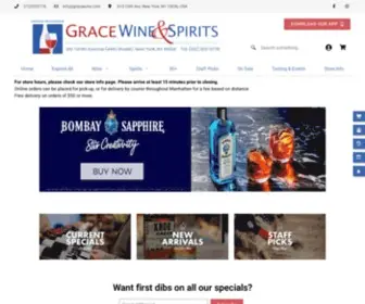 Gracewine.com(Grace Wine & Spirits) Screenshot