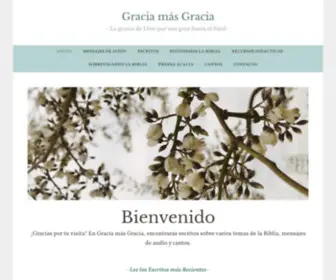 Graciamasgracia.com(Gracia Más Gracia) Screenshot