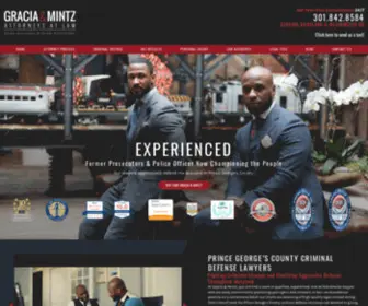 Graciamintz.com(Prince George's County Criminal Lawyer) Screenshot