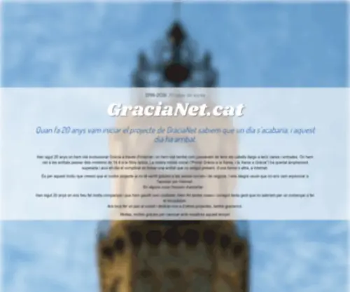 Gracianet.cat(GràciaNet) Screenshot