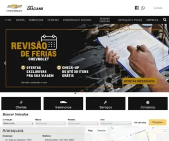 Gracianochevroletararaqua.com.br(Chevrolet Graciano) Screenshot