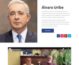 Graciasalvarouribe.com(graciasalvarouribe) Screenshot