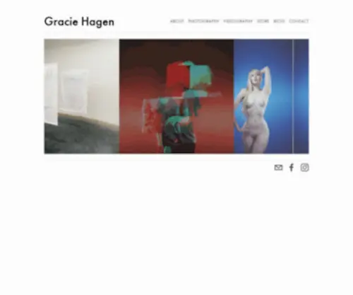 Graciehagen.com(Gracie Hagen) Screenshot