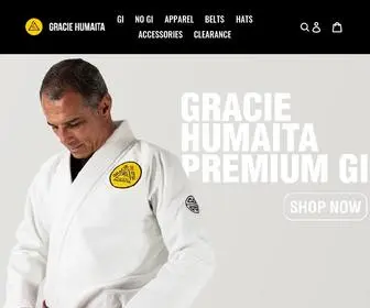 Graciehumaitastore.com(The Gracie Humaita Brazilian Jiu Jitsu Store) Screenshot