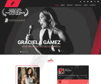 Gracielagamez.com.mx(Graciela Gámez) Screenshot