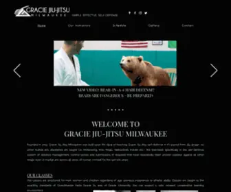 Graciemilwaukee.com(Gracie Jiu) Screenshot