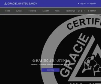 Graciesandy.com(Gracie Jiu) Screenshot