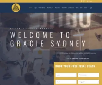 Graciesydney.com.au(BJJ (Brazilian Jiu Jitsu)) Screenshot