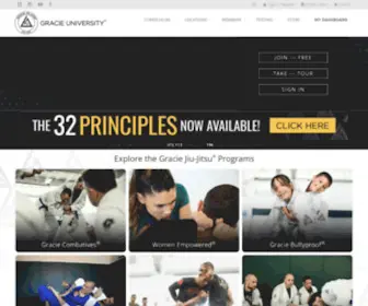 Gracieuniversity.com(Straight From The Source) Screenshot