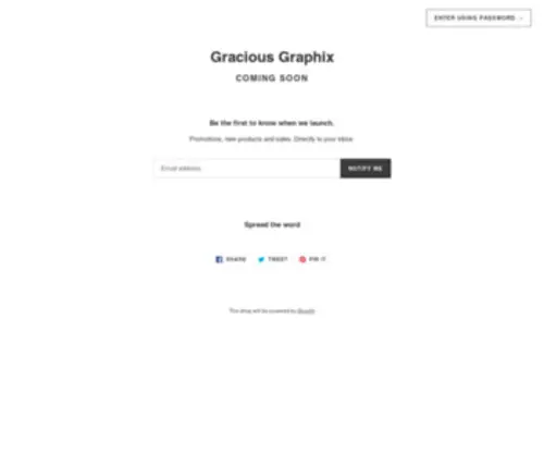 Graciousgraphix.com(Gracious Graphix) Screenshot