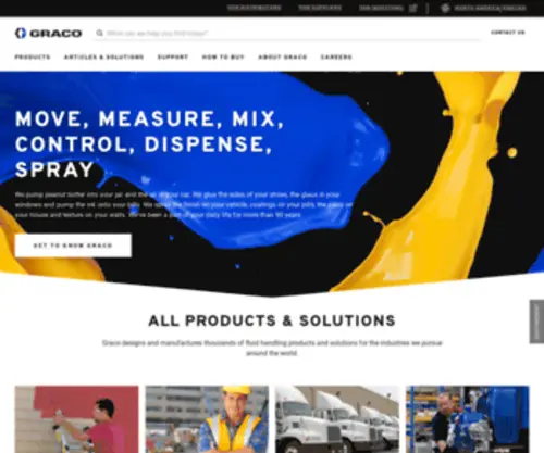 Graco.org(Graco Inc) Screenshot