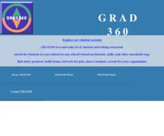 Grad360.com(Educational) Screenshot