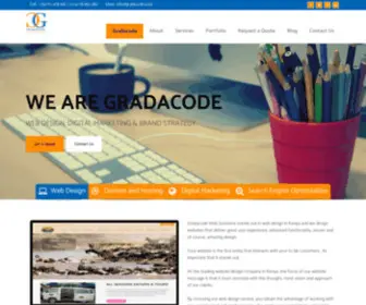 Gradacode.co.ke(Web Design in Kenya) Screenshot