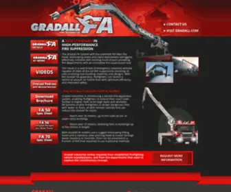 Gradallfa.com(Gradall FA Fire Apparatus) Screenshot