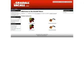 Gradallstore.com(Gradall Store) Screenshot