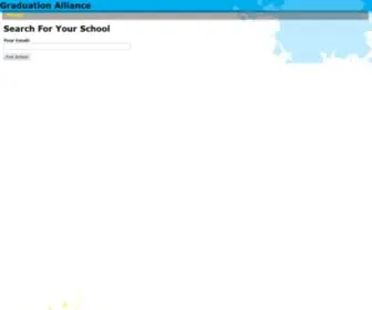 Gradally.com(Search For Your School) Screenshot