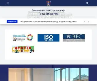 Gradbijeljina.org(Град) Screenshot