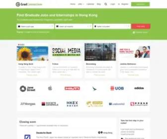 Gradconnection.hk(Graduate Jobs and Internships in Hong Kong (26 open right now) Screenshot