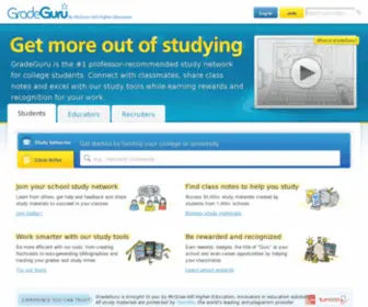 Gradeguru.com(Gradeguru) Screenshot