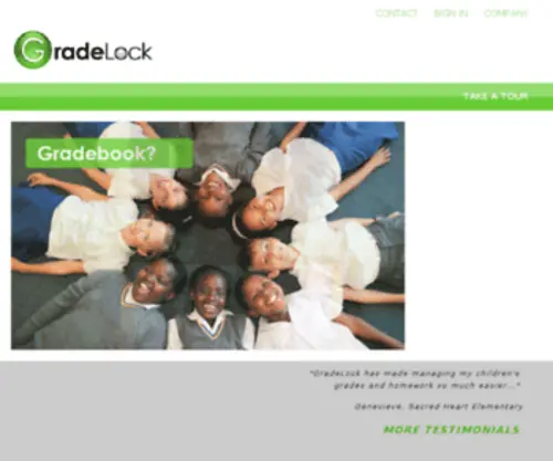 Gradelock.com(Online Grade Book and Report Card System) Screenshot